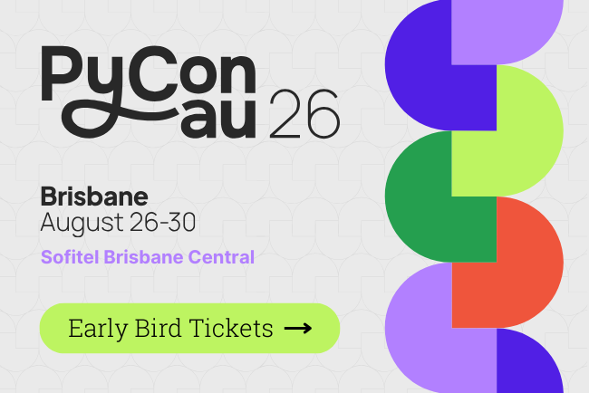 Register early for PyCon AU 2026